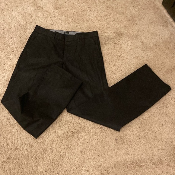 Gap Very Dark Blue Tailored Relaxed Fit Men’s Trousers or Pants Like New 31 X 34 - Picture 3 of 9